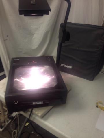Dukane 28A4003 4003 Portable Professional Overhead Projector with soft case