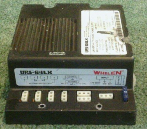 Whelen UPS-64LX Strobe power supply