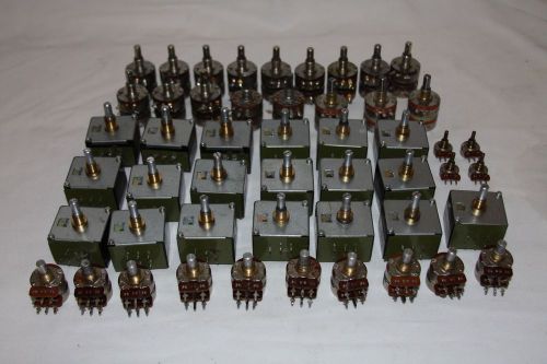 Lot of Used ALPS RK40 Black Beauty Potentiometers from Bozak &amp; UREI 1620 mixers