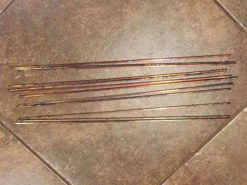 1 lb.15% silver brazing rods - 12, 1/8&#034; sq. x 18 1/4&#034; rods - harris stay-silv 15 for sale