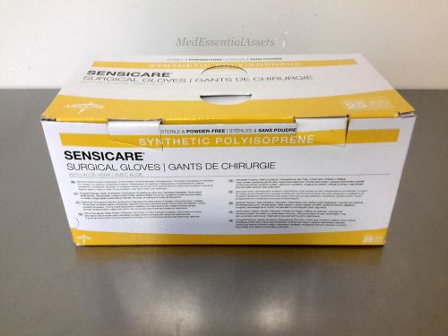 Medline SensiCare Aloe Synthetic Polyisoprene Surgical Gloves MSG1065 OR