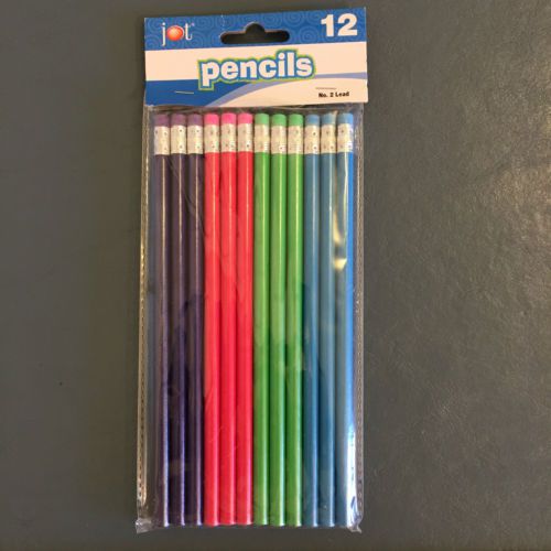 Brand New! Unopened! JOT No. 2 Lead PENCILS, 12 count