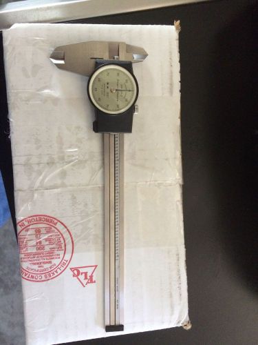 6 Inch Brown and Sharp Dial Caliper