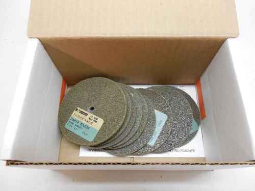 STANDARD ABRASIVES UNITIZED 800 SERIES SANDING WHEELS 3x1/8x1/4 A/O #882133 10