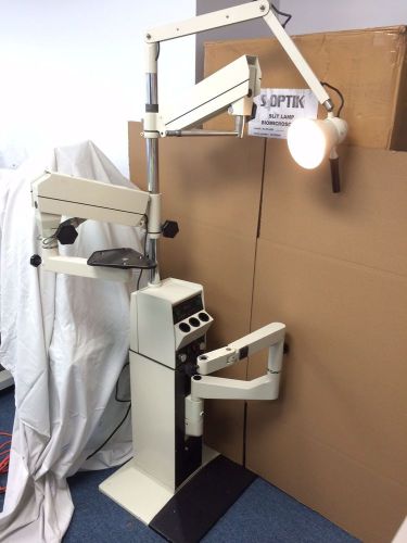 Woodlyn Ophthalmic Stand with all the options. No Reserve. NICE UNIT.