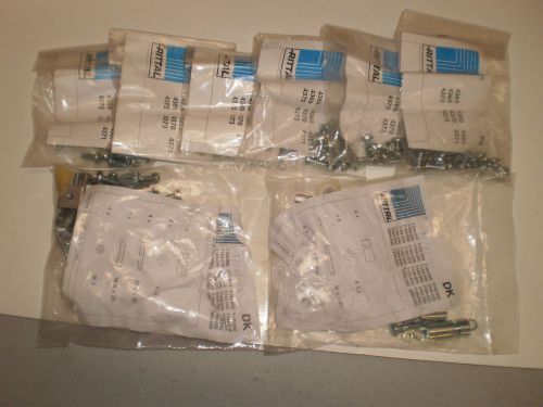 8 bags RITTAL OEM hardware fasteners PS screws and DK 12-97-04 &amp; DK 12-97-09 NEW
