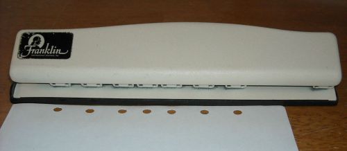 Franklin Classic Planner 7-hole Punch
