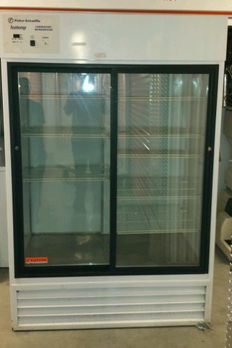 Fisher Scientific Model 13-986-245G Double Sliding Door Laboratory Refrigerator