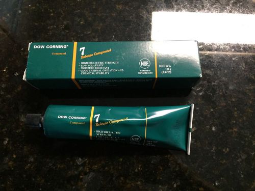 DOW CORNING 7 Dielectric Silicone Release Mold Compound Grease 5.3oz 150g Tube