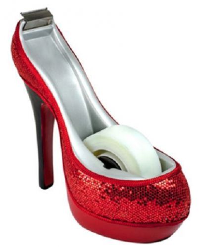 Red High Heel Tape Dispenser Gives Your Office Desk Class