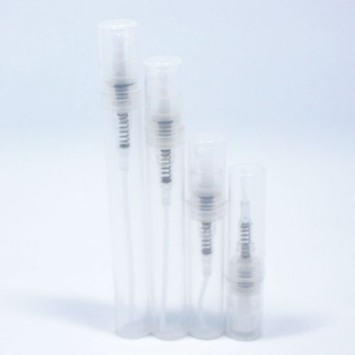 Mini Clear Refillable Toner Perfume Atomizer Pump Spray Empty Bottle Tube Vial