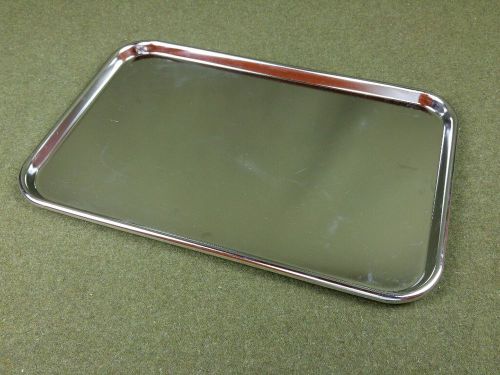 Bico usa stainless steel instrument tray 19&#034; x 12&#034; for sale
