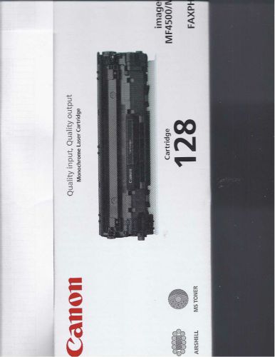 GENUINE VIRGIN CANON 128 EMPTY CARTRIDGES