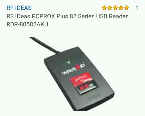 RF IDeas PCPROX Plus 82 Series USB Reader RDR-80582AKU
