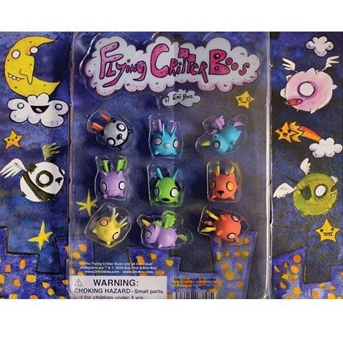 2&#034; FLYING CRITTER BOOS COLORFUL ASSORTED ANIMAL COLLECTIBLES for VENDING 250 CT.