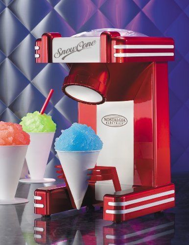 Electric snow cone maker machine sno ice crusher shaver shaved slushy nostalgia for sale