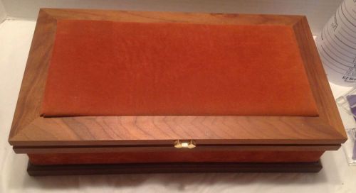 Vintage La Mode Men&#039;s Jewelry Presentation Display Case-With Jewelry Pouches