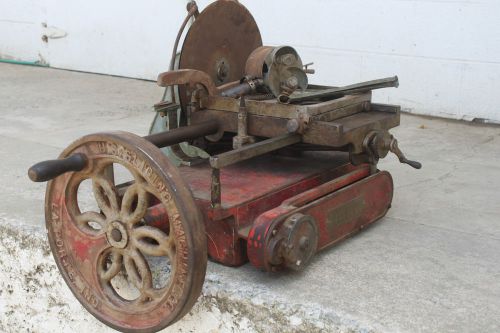 Antique Berkel U.S. Slicing Machine Co. Model 80 Meat Slicer w/ Sharpener