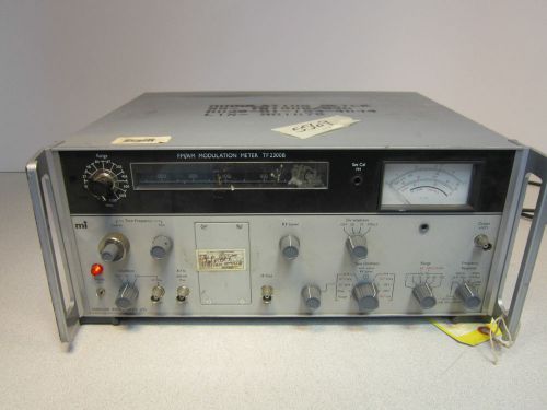 Fm/Am Modulation Meter TF2300B Marconi Instruments Powers/On