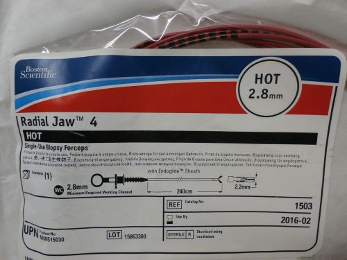 Boston Scientific 1503 Disposable Radial Jaw 4 BIOPSY Forceps 2.8mm Endoscopy