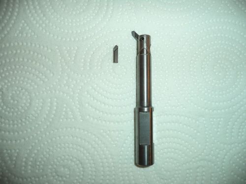 1/2&#034; x 3-1/2&#034; carbide boring bar with 2 new solid carbide boring bar cutters/bit for sale