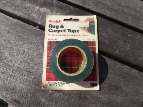 Vintage New Old Stock SCOTCH 3M RUG&amp;CARPET Tape Made In USA Free Ship