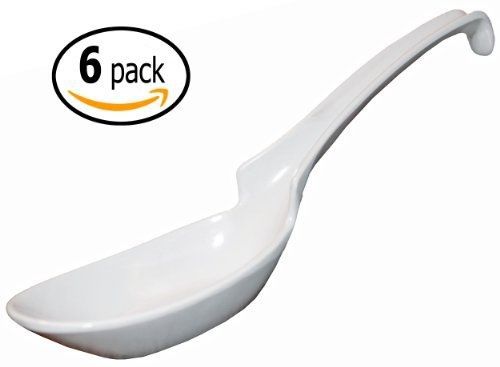 MBW NW Brands Asian/Chinese Melamine Ladle Soup Spoons and Plastic Dough