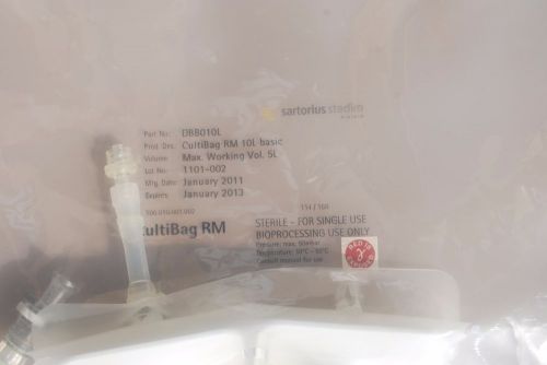 Sartorius Stedim CultiBag RM 10L Basic #DBB010L BioReactor Qty: 1 Sterile Sealed