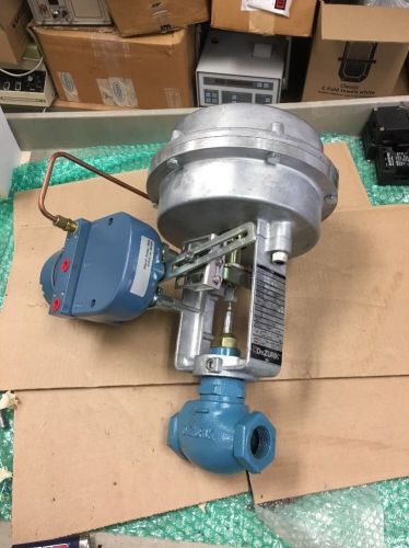 DEZURIK 4805 1&#034; CONTROL VALVE With 870010 Positioner ***NEW***