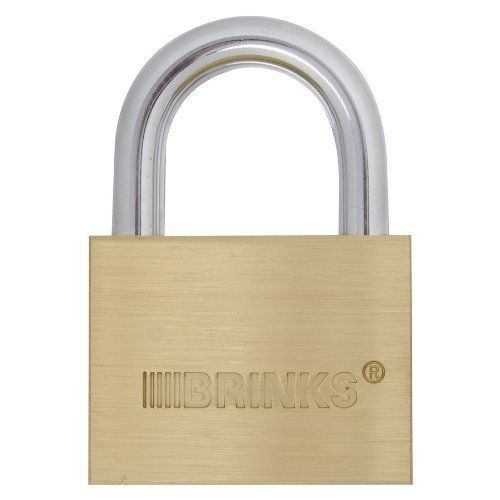 BRINKS Brinks 671-50001 Home Security Commercial 50mm Brass Solid Body Lock