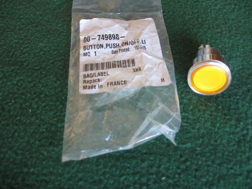 New oem hobart dishwasher lighted amber push button switch 00-749898 for sale