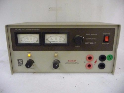 Isco model 453 electrophoresis power supply unit for sale