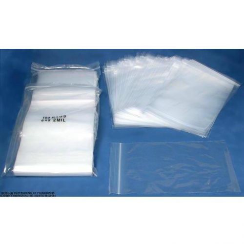 300 Resealable Plastic Bags 6&#034; x 9&#034;