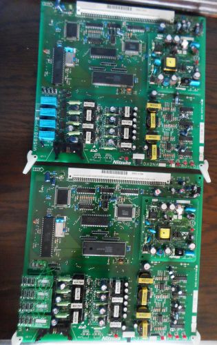 Lot of 2- NEC /Nitsuko 384i 92187 / DX2NA-4ATRU-LD1 4 Port DID Interface Cards