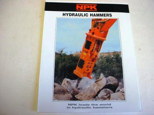 NPK Hydraulic Hammers Color Brochure                                         b2