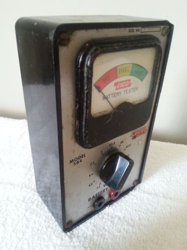 RARE VINTAGE eico battery tester 584 FREE PRIORITY SHIPPING