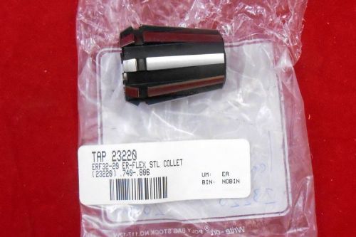 NEW TAPMATIC TAP 23220 ERF32-20 ER FLEX SLT COLLET .740-.806   - Expedited Ship