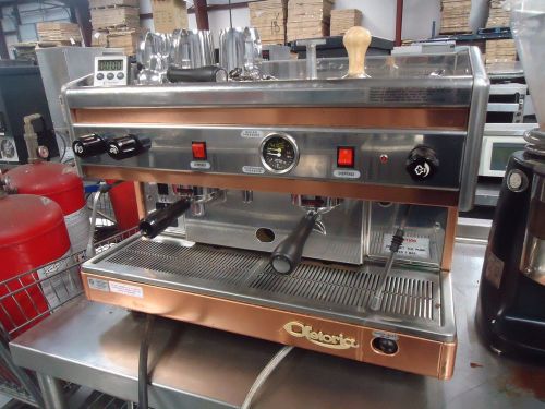 *used* astoria aep/2n commercial 2-group espresso machine w/ extras! for sale