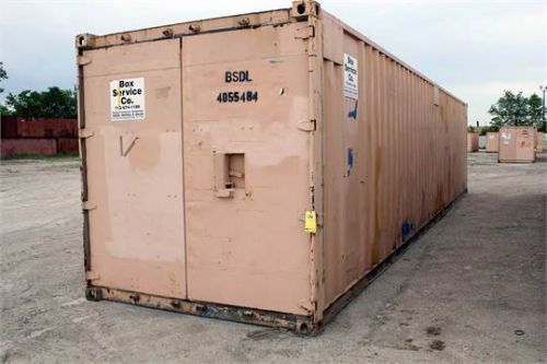 40&#039; Steel Shipping Storage Container Unit 186