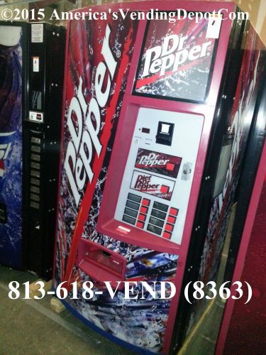 Dixie narco 501e - 9 select multi price - cans/bottles - dr. pepper- mdb/dex #40 for sale