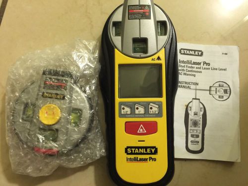 Stanley 77 500 intellilaser pro stud sensor &amp; laser level for sale