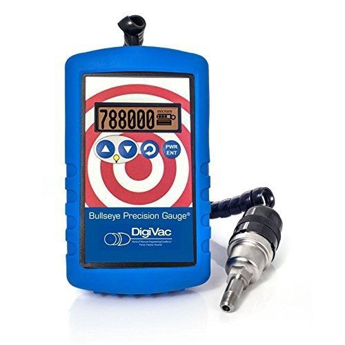 DigiVac BPG Bullseye Precision Gauge, Portable Hands-Free Micron Meter, Measures