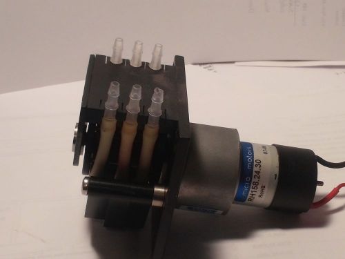 Watson marlow model 400f/d3 peristaltic pump w/ 24v micro motor for sale