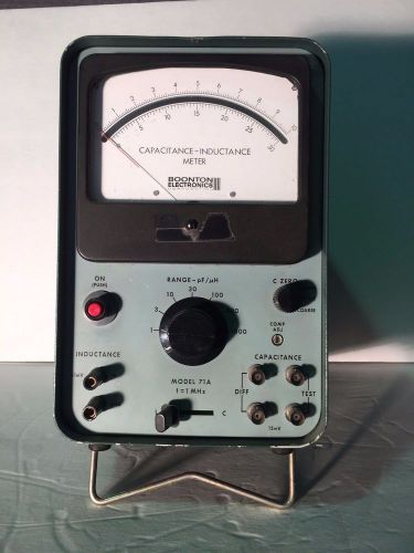 Boonton Electronics -  MODEL 71A Capacitance/Inductance Meter