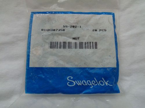 Swagelok SS-202-1  nuts (1 bag with 20 pieces inside)