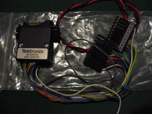103-0209-00 Tektronix GPIB Adapter Probe Leads 4 Logic Analyzer oscilloscope