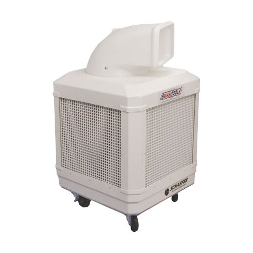 Schaefer portable oscillating evaporative cooler- 1560 cfm 1/3 hp #wc-1/3hpaosc for sale