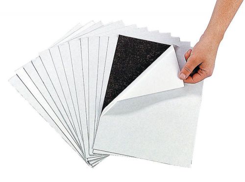 Awesome Adhesive Magnetic Sheets (12 Pack) Peel &amp; Stick + Flexible 8 1/2&#034; X 1...