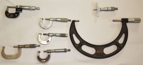 Lot of MICROMETERS  - Small - Large - Depth