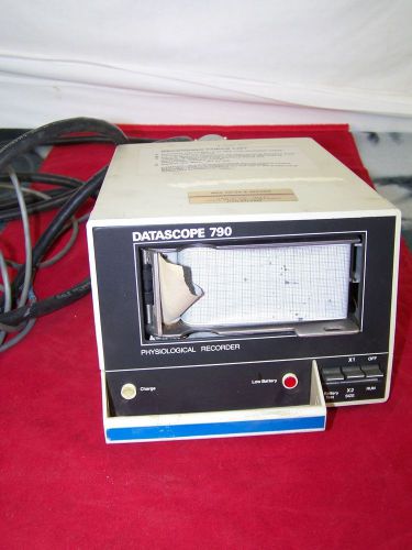 VNTAGE DATASCOPE MODEL 790 PHYSIOLOGICAL RECORDER UNIT MEDICAL LAB EQUIPMENT